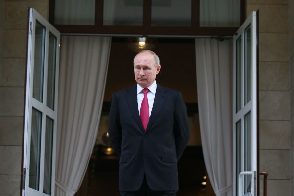 俄羅斯總統普京（VLADIMIR SMIRNOV/POOL/AFP via Getty Images）