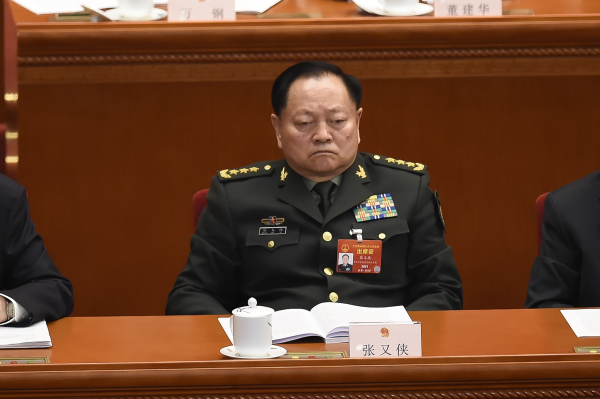 中共中央军委副主席张又侠。（图片来源：Getty Images）