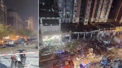 江西赣州店铺爆炸1死逾10人伤亲历者还原现场(视频图)