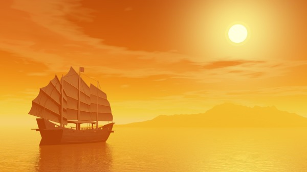 中國 古代 船隻 船 45909396
