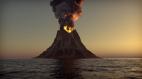 猛烈的火山爆发竟让文明大陆瞬间消失(图)