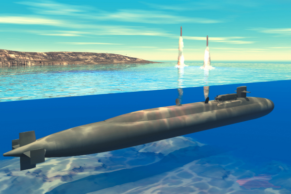 潜艇发射洲际导弹
