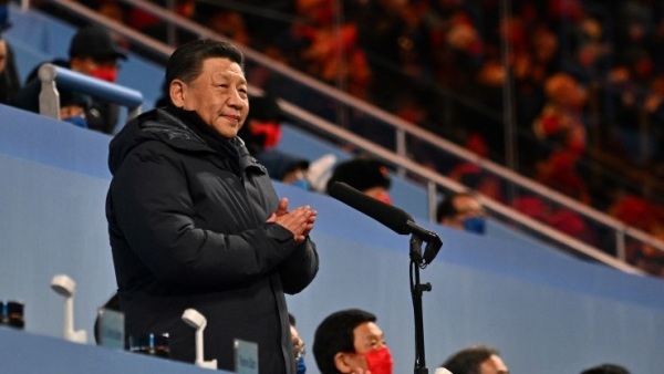 中国国家主席习近平现身于2022年2月4日北京冬奥会开幕式。