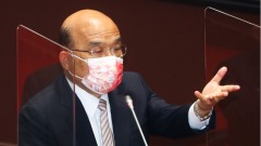 蘇貞昌:台灣不會像中共粗暴封城(圖)