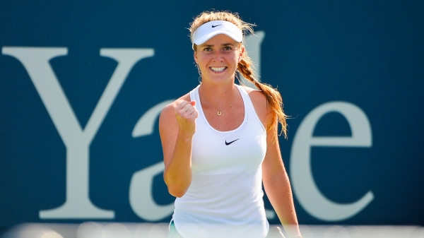世界排名第15的烏克蘭網球第一女將絲薇托莉娜（Elina Svitolina）。