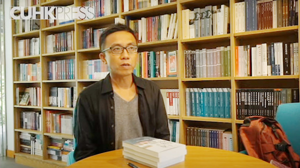 早年区家麟在中文大学节目上谈香港新闻审查。（图片来源：视频截图）