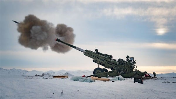 加拿大军队配备的M777榴弹炮，这款榴弹炮即将登场乌克兰。