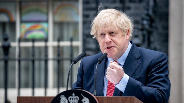 英国首相鲍里斯・约翰逊（Boris Johnson）2022年7月7日宣布同意辞职。（图片来源：Number 10 from Flickr/CC BY-NC-ND 2.0）
