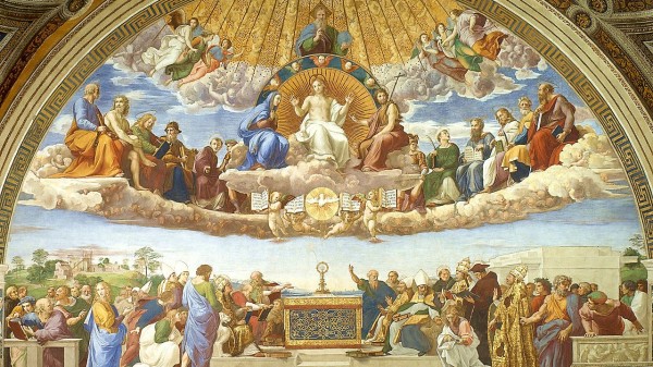 文藝復興 拉斐爾《聖禮的爭辯》