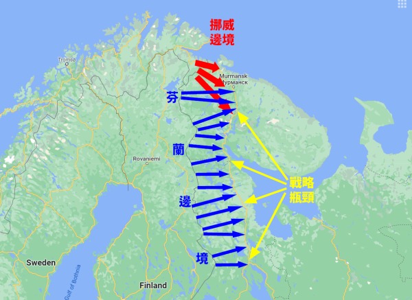 俄国的核基地科拉半岛和俄罗斯腹地之间700公里的唯一交通走廊，是俄罗斯的战略瓶颈地带。