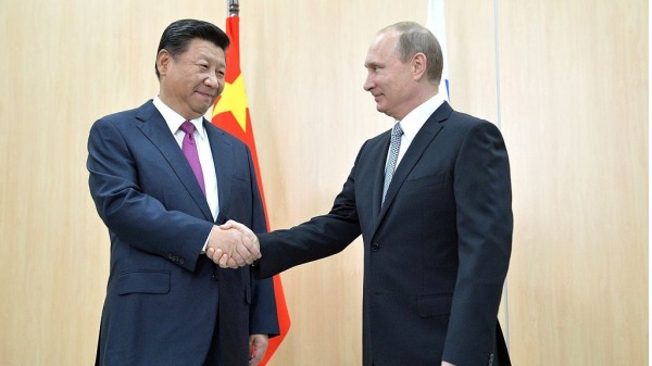 中国领导人习近平和俄罗斯总统普京。（图片来源：Kremlin.ru/CC BY 4.0）