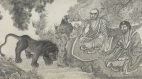 這僧人只做一動作居然驅走了猛虎(圖)