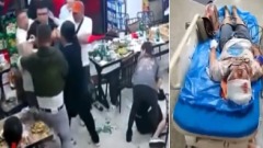 警察参与河北唐山烧烤店多男群殴女性(图)