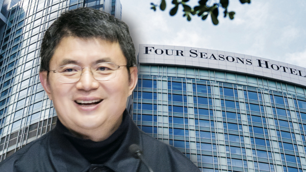 2017年1月，肖建華在香港四季酒店被帶走，其後警方證實肖已越境。失蹤5年後，外媒披露他將在上海受審。（圖片來源：看中國合成圖）