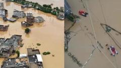 百年一遇珠江117条河流超警洪水才刚开始(视频)