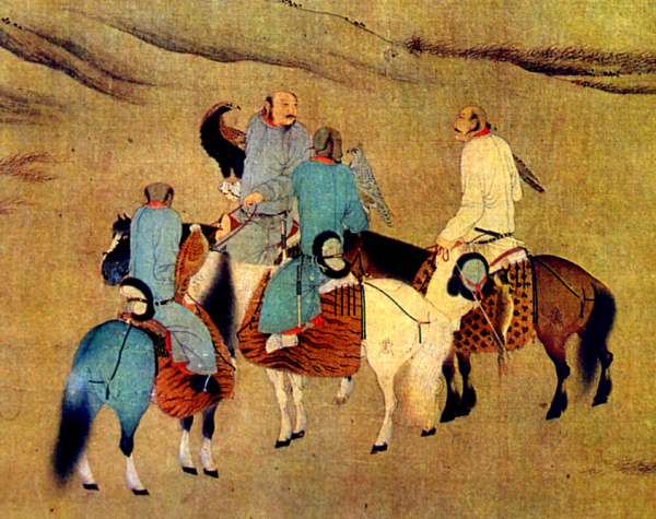 遼朝胡瓌描繪的契丹人《出獵圖》