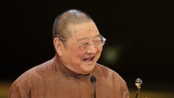 香港傳奇科幻小說作家倪匡7月3日溘然長逝，終年87歲。（圖片來源：AFP via Getty Images）