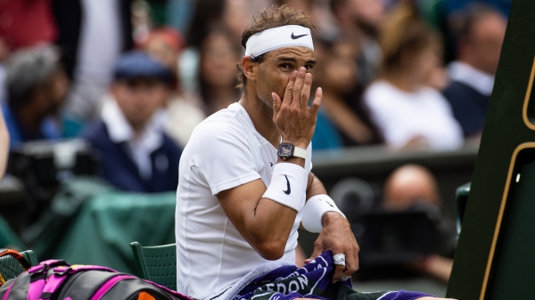 西班牙“蛮牛”纳达尔（Rafa Nadal）因腹部拉伤，大满贯之路在今天戛然而止，纳达尔表示：“我非常伤心。”