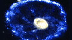 NASA驚嘆難以置信震撼圖像——轉輪星系(多圖)