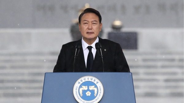 韩国总统（CHUNG SUNG-JUN/POOL/AFP via Getty Images）