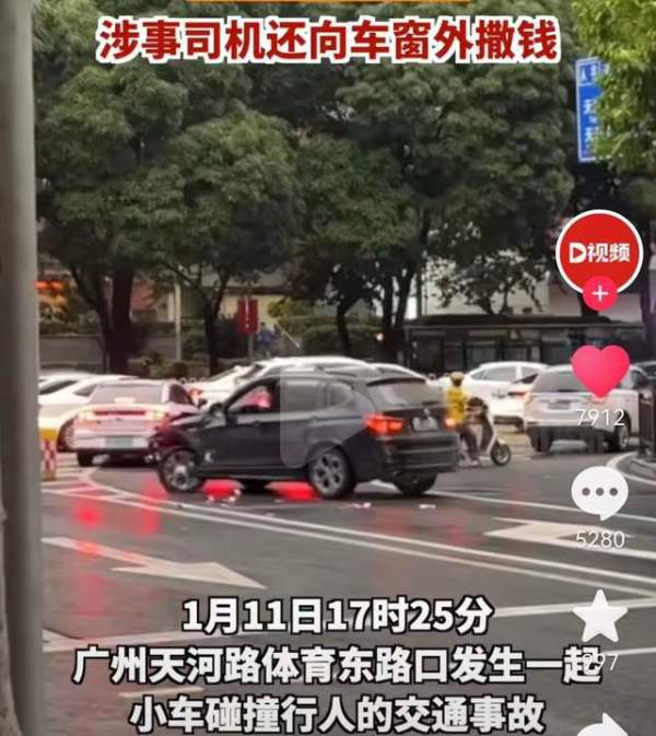 广州宝马男故意撞人致5死13伤