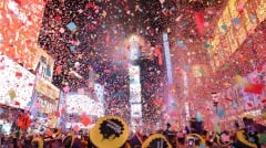 紐約時代廣場3年來首次舉行跨年活動(圖)