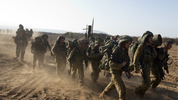以色列士兵军事训练示意图