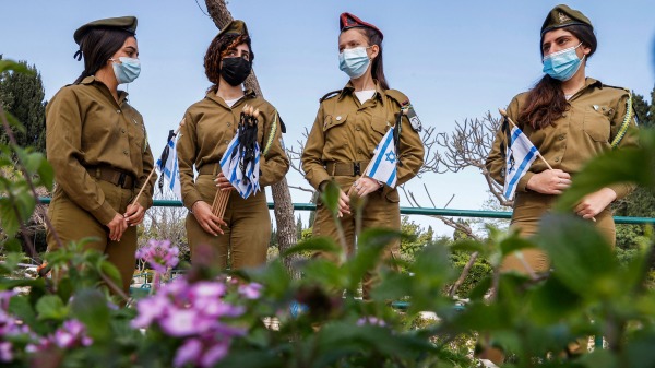 以色列女兵示意圖
