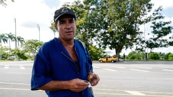 9月11日，59歲的古巴人佩德羅·羅伯托·加穆扎（Pedro Roberto Gamuza）在接受西方媒體採訪。他有2個兒子，一個加入俄羅斯軍隊奔赴烏克蘭戰場，另一個兒子則被古巴國家安全部門拘留。