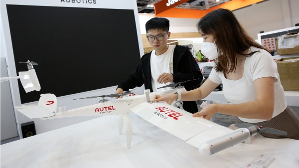 中國無人機製造商道通智能（Autel Robotics）（Adam Berry/Getty Images)