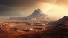火星謎團揭開「極樂平原」地下的祕密(圖)