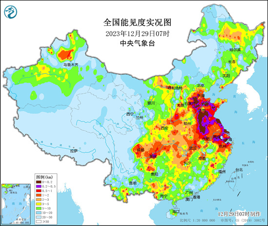 中国 天气 雾霾