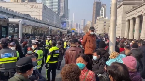 武汉 抗议