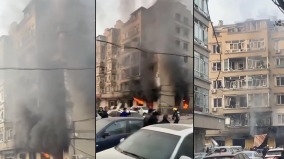 突发：哈尔滨小区爆炸8死伤1到7楼玻璃全碎(视频图)