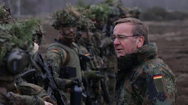 德国国防部长佩斯托瑞斯（Boris Pistorius）。（图片来源：Sean Gallup/Getty Images）
