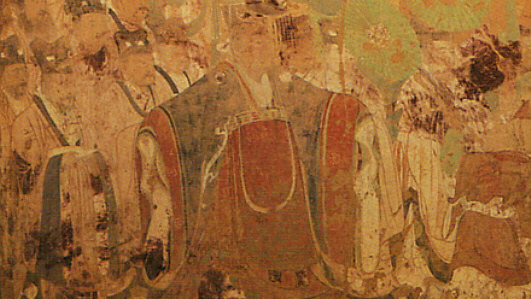 敦煌莫高窟第220窟壁畫裡的唐太宗
