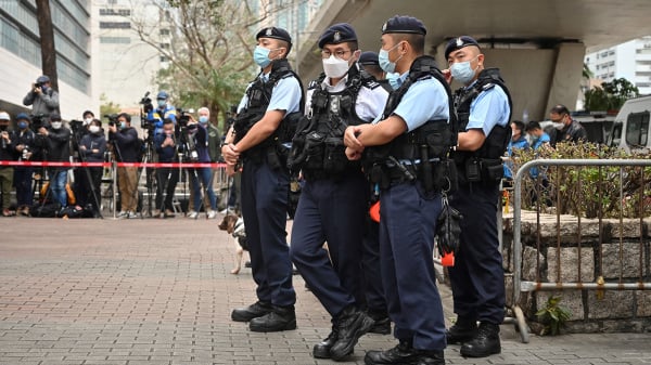 传台湾禁止香港纪律部队人员，包括警员、消防员和海关人员等赴台旅行。（图片来源:Getty Images）