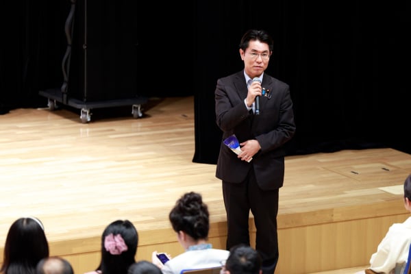 日本自由民主黨的國會眾議院議員石橋林太郎先生