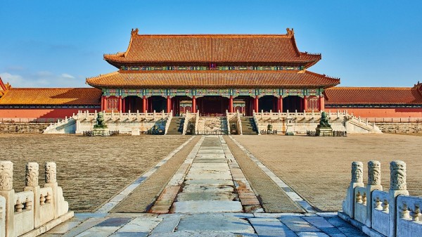 中國文化淵源流長。圖為故宮太和殿。