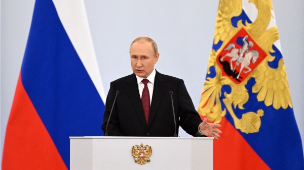普京總統進行俄羅斯國情咨文演講
