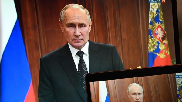普京警告稱若通脹失控將引發俄羅斯經濟混亂