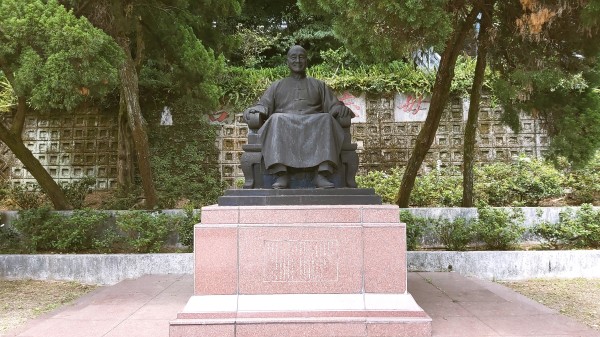 阳明山公园中的蒋中正总统雕像
