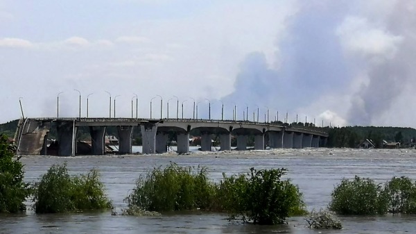 乌克兰 赫尔松 俄罗斯 新卡霍夫卡水坝