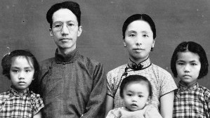 陳寅恪一家人 圖片來源：維基百科 