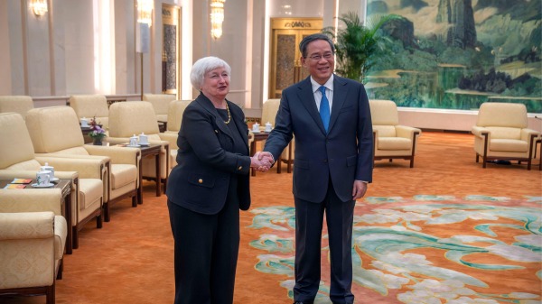 美国财政部长耶伦再次访问中国