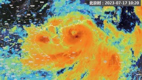 颱風「泰利」來了最強14級連「炸」多地揚州上熱搜(視頻圖)