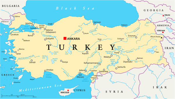 土耳其 地圖
