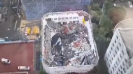 齐齐哈尔 体育馆坍塌