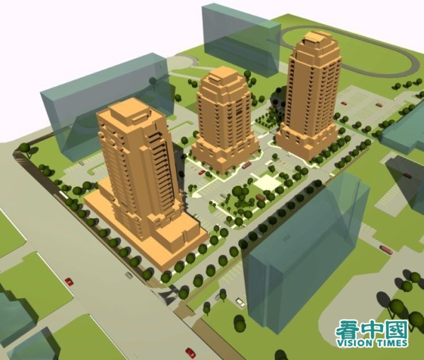 此图是作者为香港开发商设计的项目。