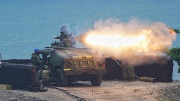 2023年7月3日，陸軍「天馬操演實彈射擊」3日在屏東枋山靶場進行。